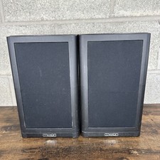 Vintage Pair Mission 760i 2-Way Bass Reflex Bookshelf Speaker Black ENGLAND