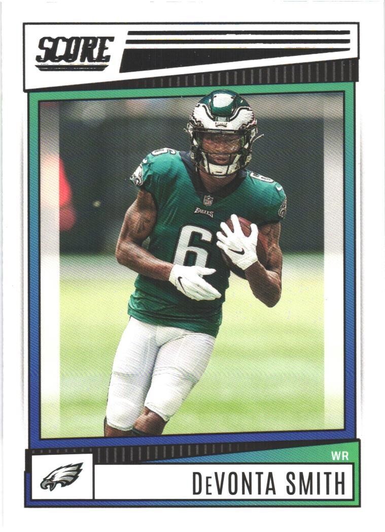 2022 Score #242 DeVonta Smith Philadelphia Eagles  Football Card