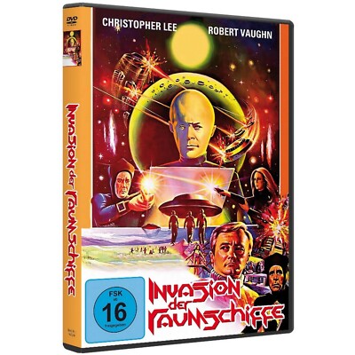 Starship Invasions INVASION DER RAUMSCHIFFE Robert Vaughn CHRISTOPHER LEE  DVD