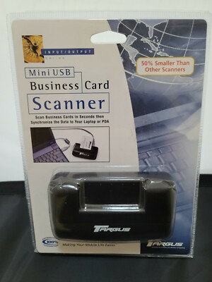 Scanner L Card SCANNER-Business Cards Synchronize Data to Laptop /PDA, Small Scanner ...
