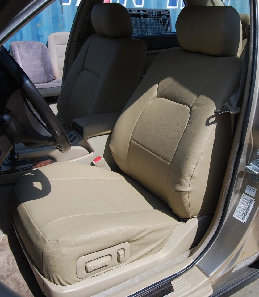 PARA ACURA LEGEND 1992-1995 IGGEE CUSTOM FIT S. FUNDAS DE ASIENTO DE CUERO 13 COLORES Foto 4 de 4