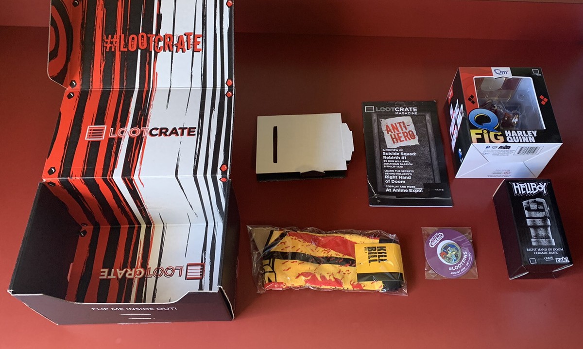 コレクション Loot Crate Gaming August 2016 Mecha Loot Gaming August 2016 Subscription Box Review & Coupon