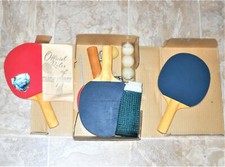 Vintage Quality Ping Pong TABLE TENNIS SET 1960  s