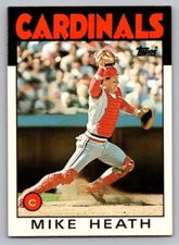 1986 Topps Traded - Mike Heath #46T
