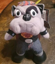 Harley Davidson VTG '93 Plush 8" Bull Dog Stuffed Play by Play Official Licensed