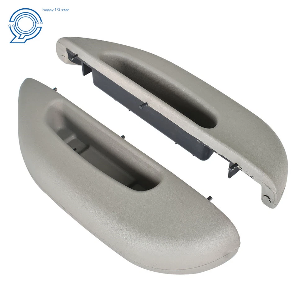 For 96-02 Chevy GMC Savana 2500 Van Pewter Right&Left Inside Armrest Handle Set - Image 4 of 4