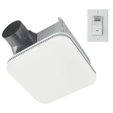 Broan Cleancover Bath Ventilation Fan w/Humidity Sensing Control Switch, CST80KW