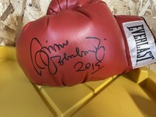 BOXING HOF NINO BENVENUTI SIGNED AUTOGRAPHED EVERLAST BOXING GLOVE ACOA