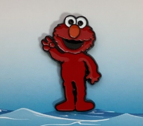 Elmo / Sesame Street Pin Badge | eBay