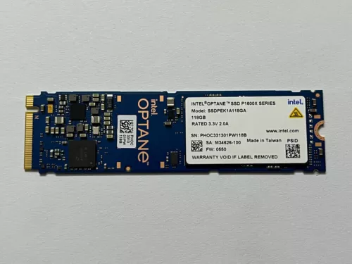 Intel Optane P1600X Series 118GB M.2 PCIe NNMe SSD SSDPEK1A118GA01 New Unopened - Picture 4 of 7