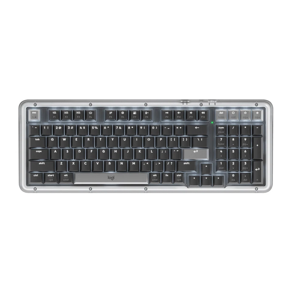 New Logitech Alto Keys K98M Wirelss Mechanical Customizable 98 Keys keyboard