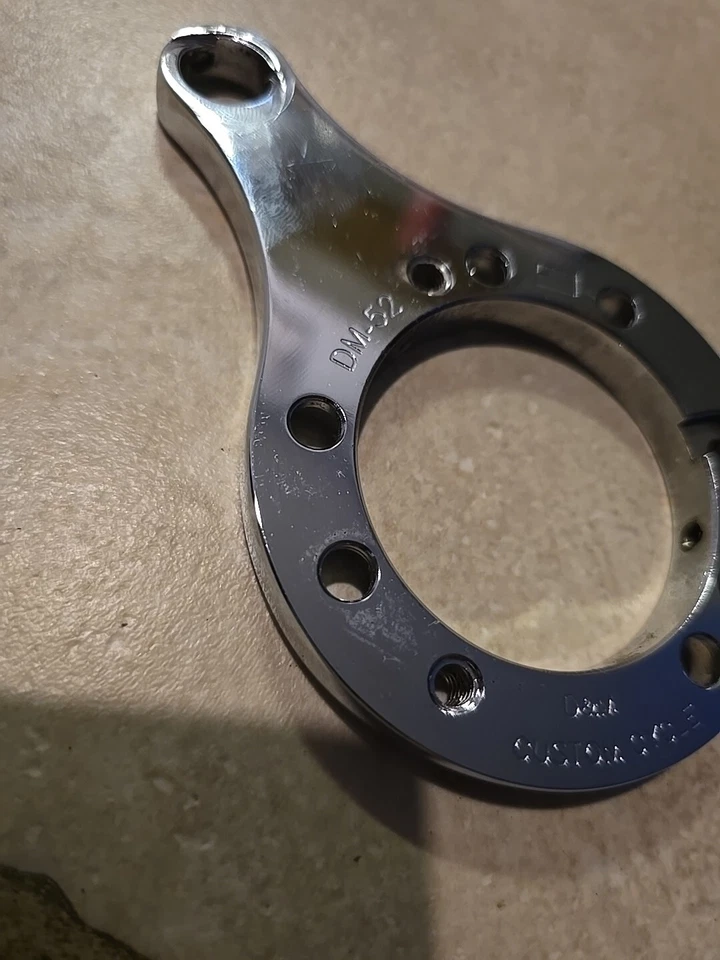 Soporte de respirador de tocho de ciclo personalizado D&M para carburadores Evo CV 83-99 DM-52 Foto 4 de 4