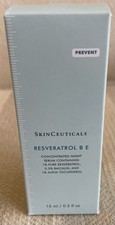 SKINCEUTICALS RESVERATROL B E Night Concentrate HALF Size .5 Oz Sealed Authentic
