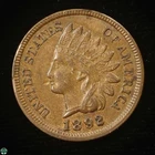 1892 Indian Head Small Cent - AU Details
