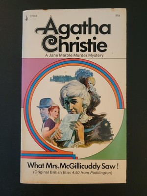 Agatha Christie What Mrs. McGillicuddy Saw! Jane Marple Mystery 1973 Pocket Book
