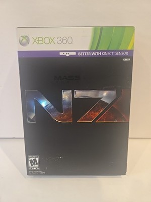 Mass Effect 3 III Collector Edition Steelbook Case XBox 360 Complete N7 CE cib