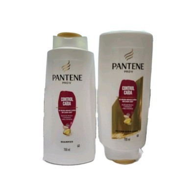 PANTENE 2pk  CONTROL CAIDA SHAMPOO Y ACONDICIONADOR  2 -700ml each