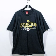 Pittsburgh Steelers NFL Football T-Shirt XL Y2K Sports Streetwear Retro