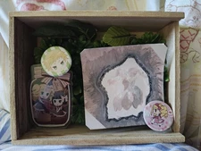 🟢 RARE Black Butler Funtom Cafe 2016 Sieglinde, Elizabeth, & Edward Merchandise