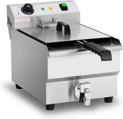 Royal Catering Elektro-Fritteuse Kapazität 13 l 3200 W Temperaturbereich 50-200