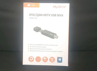 MyGica ATSC/QAM HDTV USB Stick A681B Open Box Computer TV Tuner Record Free