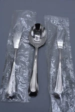 Oneida SATIN SAND DUNE 2 Master Butter Knife & 1 Sugar Spoon