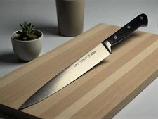 Ed Wusthof Dreizackwerk Classic 8" Chef 4582 Knife 138 Vintage 1960s Razor Sharp