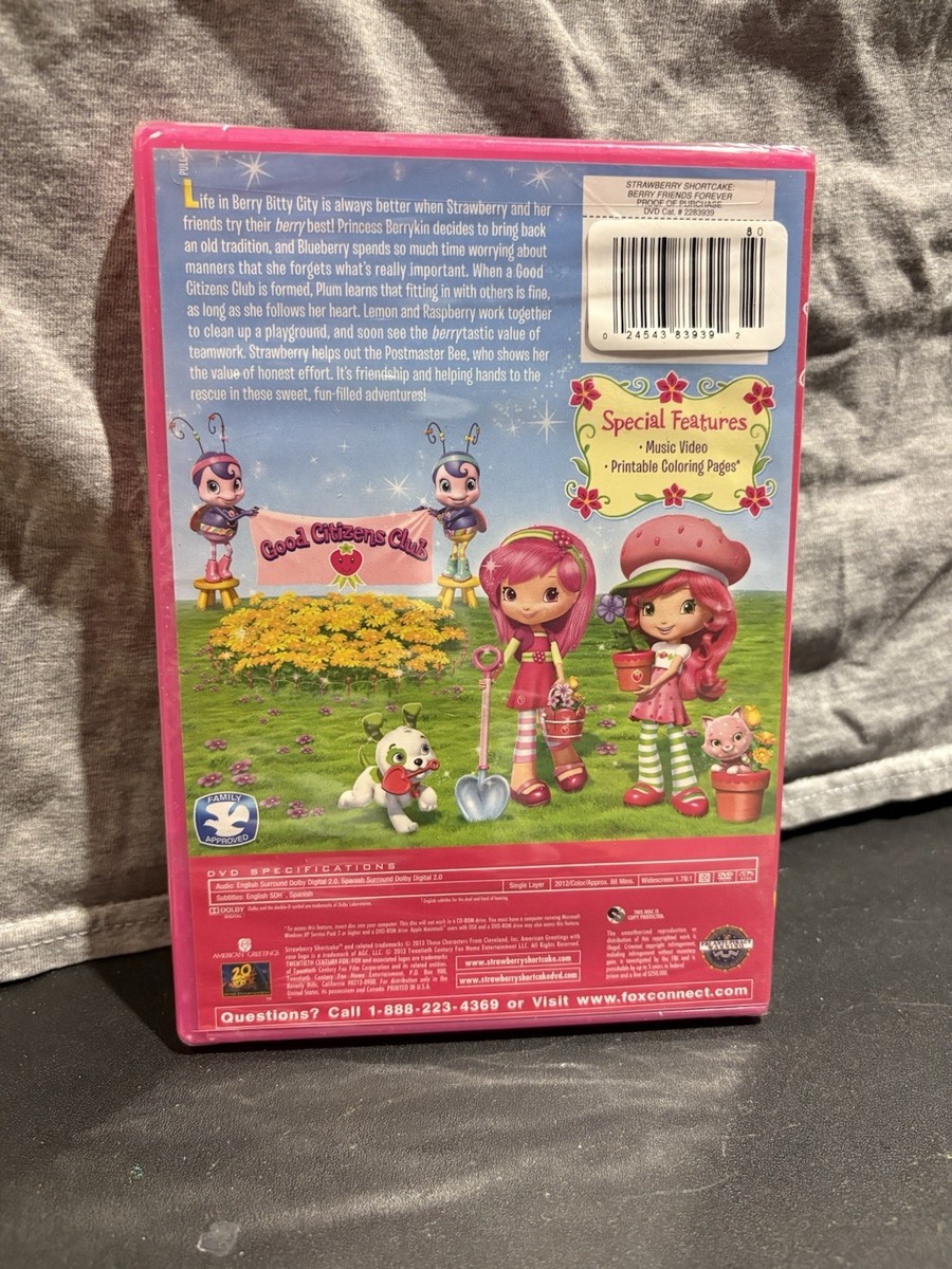 20th Century Fox Strawberry Shortcake Berry Friends Forever DVD