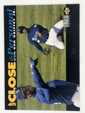 1994 Upper Deck Ken Griffey Jr. Collectors Choice Up Close & Personal Mariners