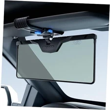  Smart Auto-Polarized Sun Visor for Car, Auto Slide Rail Clamp Smart Sun Visor