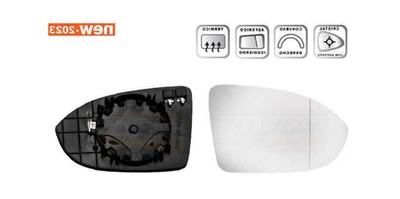 IPARLUX REPLACEMENT GLASS REAR VIEW MIRROR WITH RIGHT HOUSING