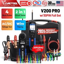 New Upgrade V200 Pro Power Circuit Probe Tester Breaker Finder W30 Pin Full Set New Upgrade V200 Pro Power Circuit Probe Tester Breaker Finder W30 Pin Full Set