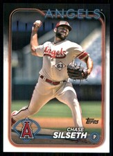 2024 Topps #585 Chase Silseth Los Angeles Angels 55693
