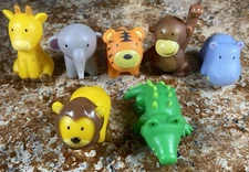 My Little Kids Mini Zoo - 7 pieces Figures