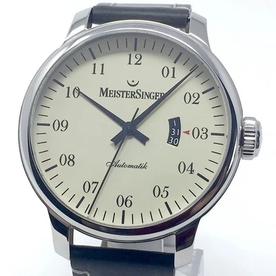 MEISTERSINGER (like new & unworn) XXL 52mm Granmatik Automatic Full-Set GM2.03 - Bild 1 von 4