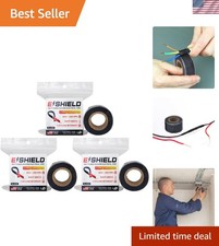 Electrical Tape Silicone Self-Fusing Waterproof Heat Resistant 3 Pack