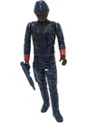Star Wars Vintage Black Bespin Security Guard Action Figure & Original Blaster