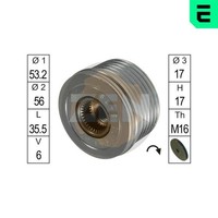 ERA Generatorfreilauf ZN5429 FüR Ford Mondeo B5Y B4Y BWY 3 Turnier 16V Sci