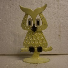 Vintage 1970's Revere Metal Owl Earring/Jewelry Holder