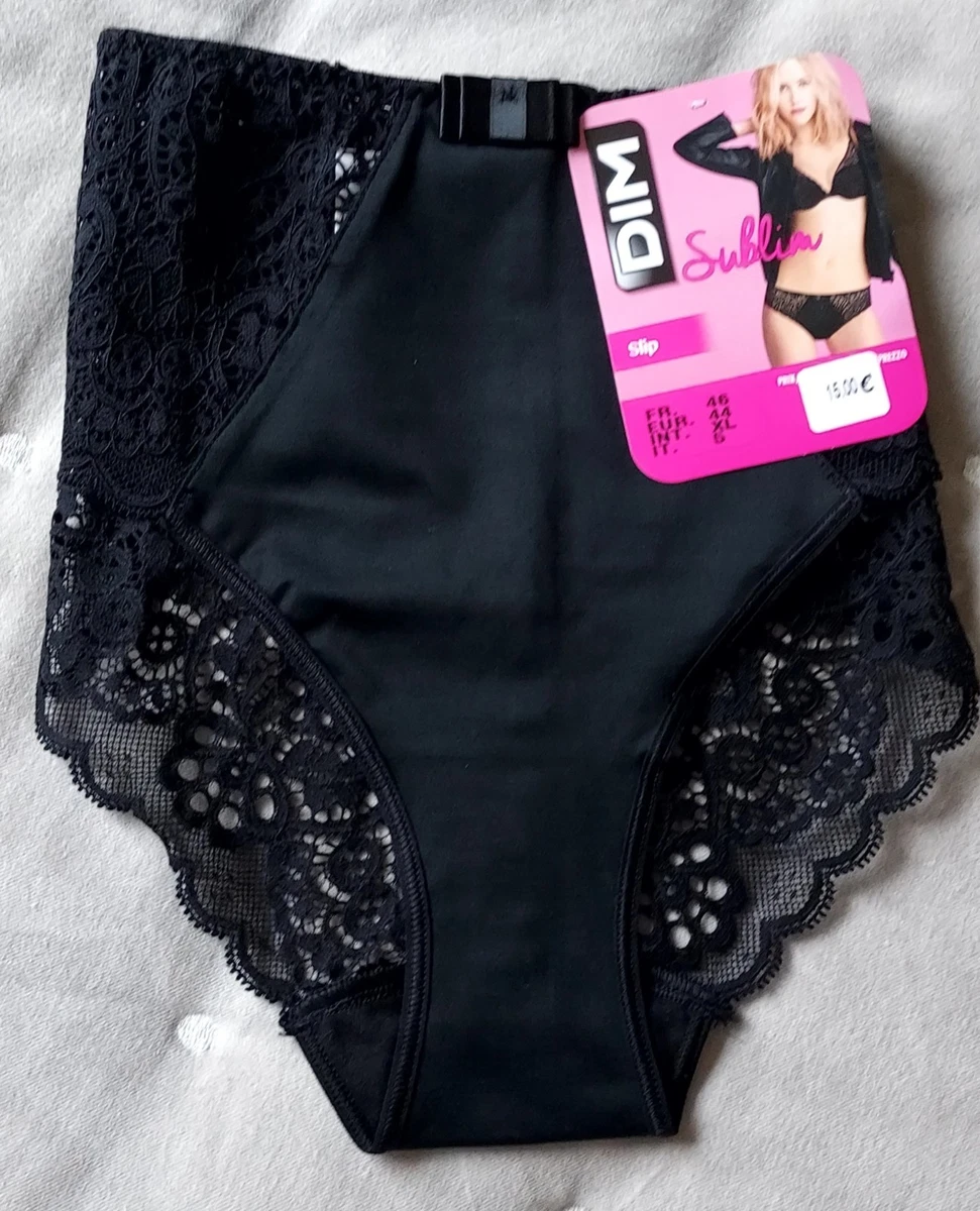 Culotte Dim Trendy Micro écru Taille 36 Dentelle - Neuf Avec étiquettes