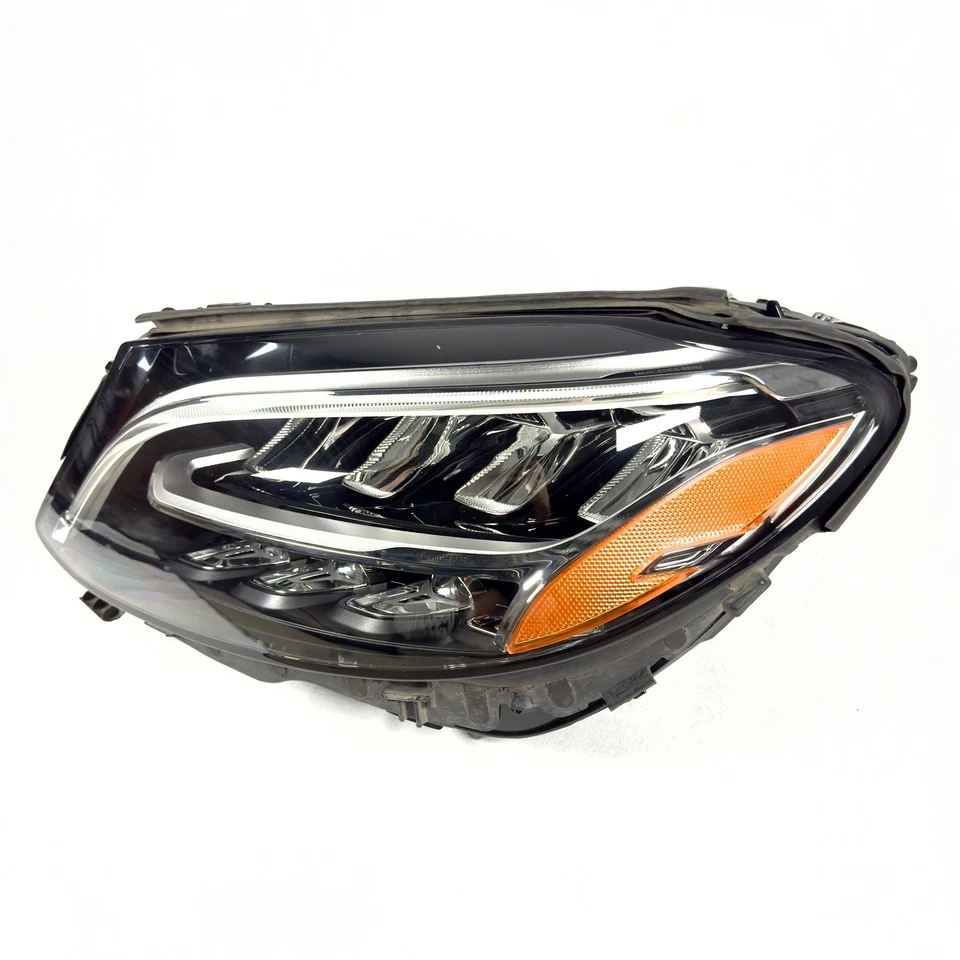 Faro LED izquierdo del lado del conductor Mercedes Benz C300 C43 C63 2019-2021 desnudo OEM Foto 3 de 4