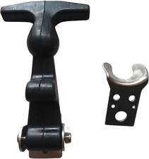 Lift Latch, 45363GT 45363 Genie Boom Lift Rubber Hood Latch Parts Compatible for