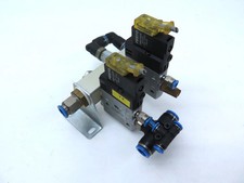 Festo CPE14-M1BH-3GLS-1/8 + Festo MSZE-3-24 DC Solenoid Valve Assembly - READ