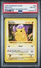 1999 Pokemon Game Pikachu #58 Red Cheeks-Shadowless PSA 8