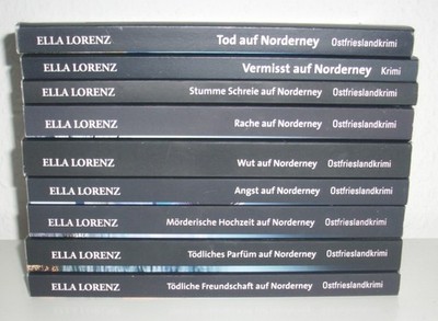 Insel-Ermittlerin Lea Landgraf (Ella Lorenz) 9 Bücher Norderney Inselkommisarin