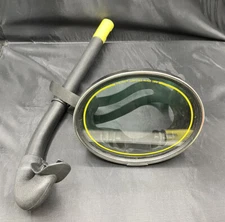 Dolfino Snorkel Mask Genoa Scuba Dive Swim Ocean Aquatic Tempered Glass 5MM Vtg