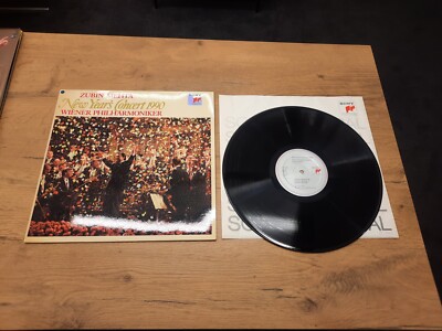 NM/NM Zubin Mehta, Wiener Philharmoniker   New Year's Concert 1990 SONY CLASSIC