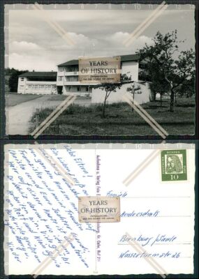 Photo postcard Schömberg Calw sanatorium Dr. Schliz