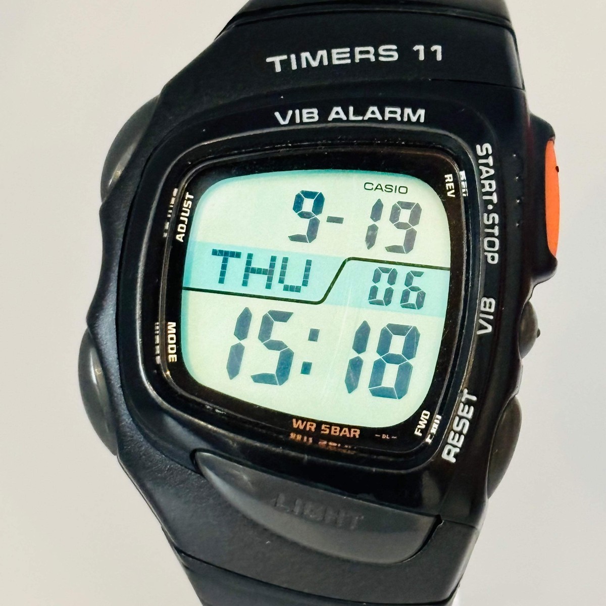 CASIO PHYS RFT-100 Quartz Running Watch Soccer-compatible 