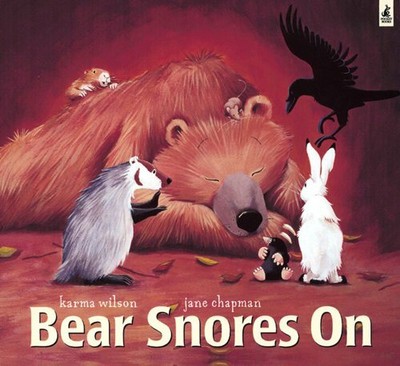 Bear Snores On with audio cd read by David Tennant by Wilson, Karma 1847388434